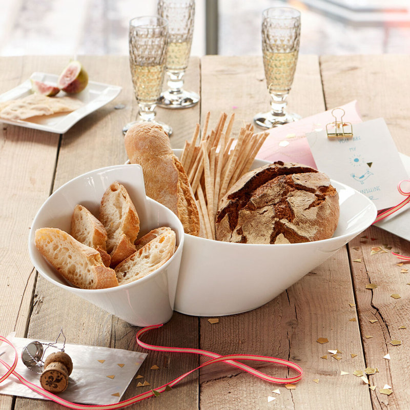 Villeroy & Boch New Wave Eye-Catching Double Bowl & Reviews | Wayfair